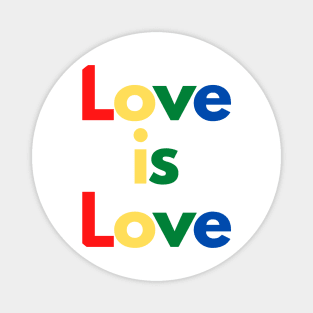 Love is love | Ally | LGBTQ | Queer Magnet